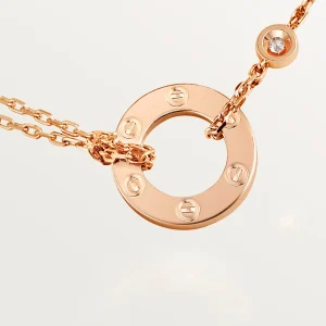 Dây chuyền Cartier Love pendant, 2 diamonds