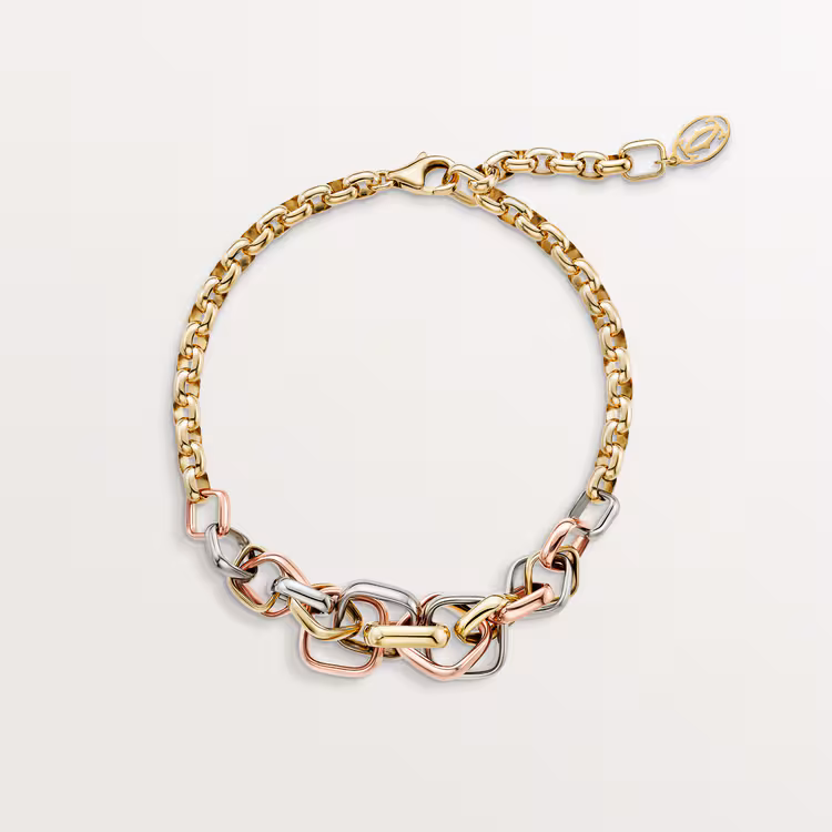 Vòng tay Cartier Trinity bracelet, cushion-shaped