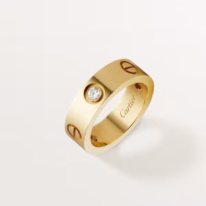 Nhẫn Cartier LOVE ring, classic model, 3 diamonds